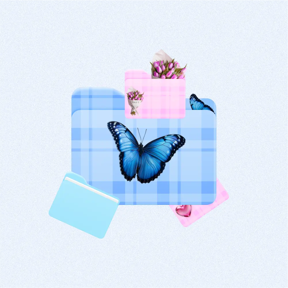 Spring folder icons 2026
